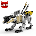 Miniatyrbild 1 av 4: Game Horizons Serrated Thunder Mechanical Beast Building Blocks Classic Game Cool Action Figures Bricks Model Children Toys 464PCS