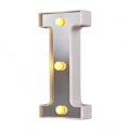 Miniatyrbillede 1 af 4: LED Marquee Bogstav Lys 26 Alfabet Lysende Bogstaver Skilt Perfekt Til Natlys Bryllup Fødselsdagsfest Julelampe Hjemmebar Dekoration B09 I
