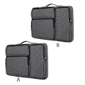 Miniatyrbillede 3 af 4: Bærbar Laptop Opbevaringstaske Herre Mode Dokumentmappe Computer Liner Sleeve Etui