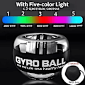 Pikkukuva 1 / 4: Rannekehyvä Itsekäynnistyvä Gyroskooppi Powerball Gyro Power Käsipallo Lihas 5-colour with bag