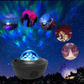 Miniatyrbillede 3 af 4: Stjernehimmel Projektor, Led Stjerneprojektor Lampe Stjerne/Vandbølger/Bluetooth Højttaler Perfekt til Fest