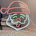 Miniatyrbillede 2 af 3: Julemand LED Skrivebord, USB Opladning Pat Lampe, Silikone Natlampe, Varmt Lys