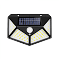 Miniatyrbild 2 av 5: Solar Lights Outdoor, 100led/3 Modes 270 Lighting Angle Motion Sensor Security Lights, Ip65 Waterproof Wall Lights, Bright For Backyard Garden Pa 2PC