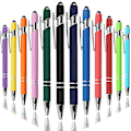 Miniatyrbilde 1 av 4: 12 stk. Kapasitiv Touch Screen Kulepenn med Stylus Soft Touch 2 i 1 Stylus Kulepenn (12 farger - 12 penner)