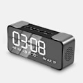 Miniatyrbild 1 av 2: Bt Speaker Radio Alarm Diy Ringtone One-click Snooze Bt Call Speaker Black