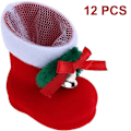 Miniatyrbilde 2 av 4: 12 stk. Juledekorasjon Anheng Drop Santa Mønster Jul