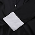 Miniatyrbilde 2 av 2: 3 stk. Dame Voksen Maid Cosplay Kostyme Antrekk Lang Kjole med Forkle og Hodeplagg for Fest 2XL