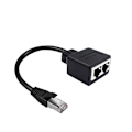 Miniatyrbild 1 av 4: Network Adapter Rj45 1 To 2,rj45 A Male-female Double Adapter (15cm) It Is Used To S  The Network