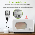 Miniatyrbild 4 av 5: Electricity Meter 3680w, Electricity Meter For Socket, Energy Cost Meter With Large Lcd Screen And Maximum Overload Protection, Electricity Meter For