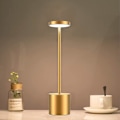 Miniatyrbild 1 av 5: 2022 New Cordless Table Lamp, 6000mah Rechargeable Battery, 2 Brightness Levels golden