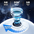 Miniatyrbillede 4 af 5: 7 I 1 Stjerne Planetarium Projektor 360 Roterende Led Galaxy Natlampe Kompatibel Med Soveværelse Loft Værelse Indretning Børnegaver