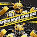 Miniatyrbild 3 av 4: Creative Transformation Robot Mecha Model Building Blocks Technical Bricks Toys Birthday Gifts For Children Adults Boys 3500pcsin Carton Box