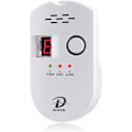 Miniatyrbilde 1 av 5: Gassdetektor, LPG/Naturgass/Kullgass Lekkasjedetektor, Plug-in Sensorovervåking med Hørbar Alarm og LED-Tallvisning, Alarm
