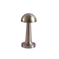 Miniatyrbilde 5 av 5: Oppladbar LED Bordlampe Berøringssensor Skrivebordslampe Soverom Restaurant Bar Dekor Silver Mushroom