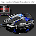 Miniatyrbild 3 av 5: Mechanical Gaming Mouse Wired, Adjustable Dpi For Professional Black