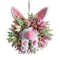 Miniatyrbild 1 av 4: Easter Decorative Door Rabbit Wreath Welcome Wreath Indoor And Outdoor