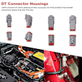 Miniatyrbild 3 av 5: 140pcs Deutsch Dt Series Waterproof Wire Connector Kit With Pins Box