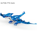 Miniatyrbild 1 av 3: Jurassic Dinosaur World Series Building Blocks Triceratops  Big Figures|blocks Frost pterosaurs