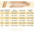 Miniatyrbilde 3 av 3: Mimigo Dame Butt Lifter Shapewear Hofteputer Forbedrende Truser Shaper Boyshort BEIGE 6XL