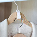 Miniatyrbilde 5 av 5: 30 stk Kleshenger Koblingskroker Mini Kaskadestabel For Skap Garderobe Plassbesparende 40pcs