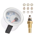 Miniatyrbillede 1 af 11: 52mm 2\" Universal Bilmotor Digital Blå LED Vandtemperaturmåler - 40-120℃ Range