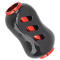 Miniatyrbilde 2 av 5: Kullfiber Fiskehjuls Håndtak Knapputskifting - Power Knob Grep i Svart og Rød Black Red