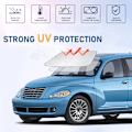 Miniatyrbild 2 av 3: Solskydd för vindruta för Chrysler PT Cruiser Tillbehör Fönsterskydd Solskydd Vikbart Blockerar UV-strålar - för PT Cruiser