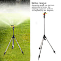 Miniatyrbillede 10 af 11: Stål Tripod Sprinklersystem til Automatisk Vandvanding - Have- og Plæneudstyr