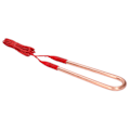 Miniatyrbilde 7 av 10: Elektrisk varmeelement i messing - Eksplosjonssikker U-formet varmeapparat med 115 cm kabel (2 KW, Mål: 26,5 x 6,5 x 1 cm / 10,4 x 2,6 x 0,4 tommer)