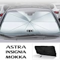 Miniatyrbild 3 av 3: Bil Främre Solskydd Bil Vindruta Solskydd Paraply För Opel OPC OPCline Adam ASTRA Combo CORSA Grandland INSIGNIA MOKKA Meriva-För Adam