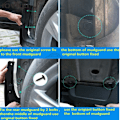 Pikkukuva 4 / 5: 4x Hyundai Sonata DN8 2020 2021 2022 2023 Pyöränsuoja Lokasuoja Etu Taka Roiskeläpät MudFlaps Autotarvikkeet