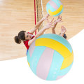 Miniatyrbild 6 av 6: Storlek 5 Hög Elasticitet Lättvikts PVC Träningsvolleyboll för Inomhus- och Utomhusbruk, Perfekt för Pool och Gym Size 5