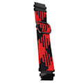 Miniatyrbillede 10 af 10: Justerbar rød og sort nylon erstatningsurrem til Fenix 7S, 6S og 5S