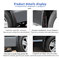 Pikkukuva 4 / 5: 2024 XIAOMI Su7 Mud Flaps Guard Roiskeläpät Lokasuoja Mudflaps Autotarvikkeet Etu Taka 4kpl