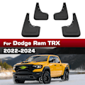 Miniatyrbild 1 av 5: För Dodge Ram TRX 2022 2023 2024 Stänkskydd Skärmar Mudguards 4 st/set Biltillbehör