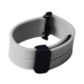 Miniatyrbillede 10 af 10: Justerbar Vandtæt Silikon Magnetisk Foldbar Urrem til Mi Band 8 Pro - Grå