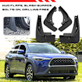 Miniatyrbild 1 av 5: 4st/Set Stänkskydd Fram & Bak För Toyota Corolla Cross 2020-2024