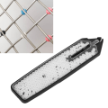 Miniatyrbillede 3 af 5: Tennis Cross String Saver - Udskiftningslåse til krydsstrenge - Hvid String Saver White