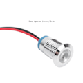 Pikkukuva 11 / 11: 4 Sarjaa Esijohdotettuja Vedenkestäviä Pyöreitä LED-valoja - Kaksivärinen (Punainen ja Vihreä) Yhteinen Anodielektrodi, 12V/24V, 12mm