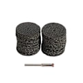 Miniatyrbilde 1 av 10: 60 stk 32MM Dobbel Mesh Klippeskiver med 3MM Tilkoblingsstang
