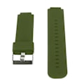 Miniatyrbild 7 av 10: Justerbart mjukt silikonarmband i OD Grön för Amazfit Verge 2 (Modell A1807)