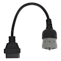 Miniatyrbillede 10 af 11: 6-polet til 16-polet OBD1 til OBD2 Diagnostisk Kabel Diagnostisk Scanner Konverter til J1708 Tung Lastbil