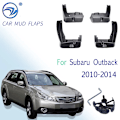 Pikkukuva 1 / 5: Auton roiskeläpät Subaru Outback 2010-2014, roiskesuojat, etu- ja takalokasuojat, styling 2011 2012 13