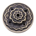 Miniatyrbillede 3 af 5: Røgelsesbrænderplade i Zink Legering med Dragemønster - Ideel til Soveværelser og Templer i Bronze Finish