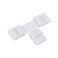 Miniatyrbillede 2 af 4: 5-pak loddefri 4-bens klip-på-adaptere til 10mm RGB 5050 LED-strimler (T-formet)