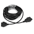 Miniatyrbillede 6 af 11: OBDII 16-polet Han til Hun Forlængerkabel Adapter - 10m (32,8ft) Diagnostisk Stik