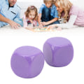 Miniatyrbilde 4 av 5: 6-delt sett med store runde hjørner vanntette terninger - oksidasjonsbestandig glatt overflate for DIY-prosjekter - lilla Purple 6Pcs