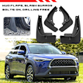 Miniatyrbild 2 av 5: 4st/Set Stänkskydd Fram & Bak För Toyota Corolla Cross 2020-2024