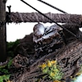 Miniatyrbillede 9 af 11: Kunstig Harpiks Båds Ornament til Akvarium Fisketank Landskab Dekoration