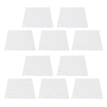 Miniatyrbillede 9 af 10: 10-pak 14 Count 12x12 tommer Hvid Bomuld Broderi Stof til DIY Korsstingsprojekter